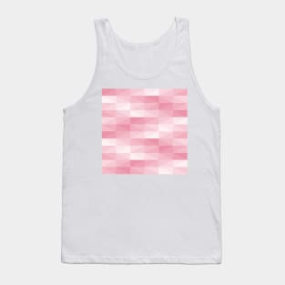 Messy pink arrows tiles background Tank Top